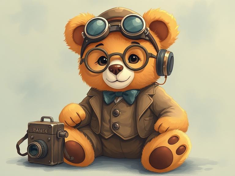 Teddy Reporter Brösel Hauskirchen