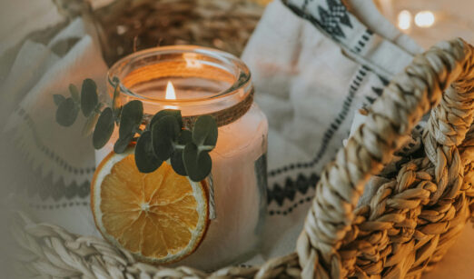 Licht in alten Gläsern