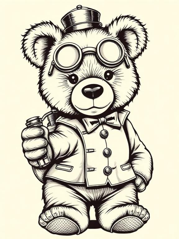 Broesel zum Ausmalen