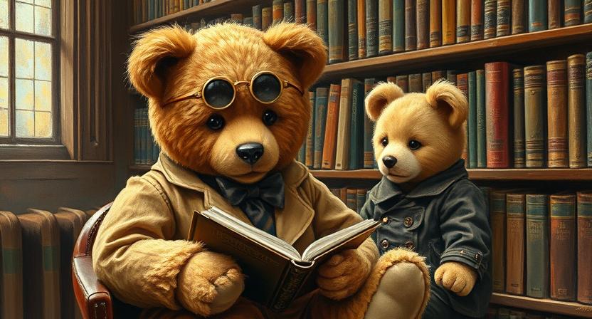 Brösel und Benno Teddy Reporter