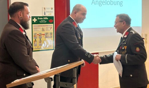 Wahlen, Beförderungen und Ehrungen bei der Feuerwehr Hauskirchen